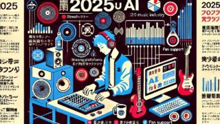🎧 変わる音楽業界2025：AIとファンが生む“共創型エンタメ”の未来