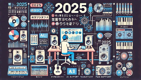 🎤 音楽業界の2025年トレンド総括：AIとファン支援で進化する“創作と収益”の両輪