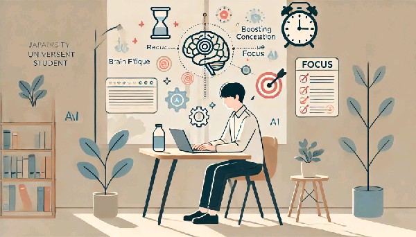🧠 脳疲労と戦う大学生の新習慣：集中力とパフォーマンスを劇的に高める実践的アプローチ