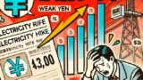 📉 円安加速と電気料金の再値上げ、私たちの生活費に迫る危機