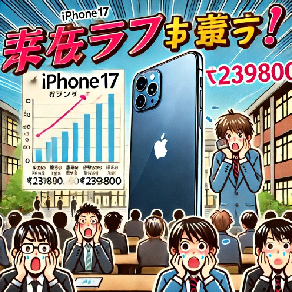 📱 iPhone17発表とスマホ新時代の到来、価格・機能・学生生活への影響を徹底解説
