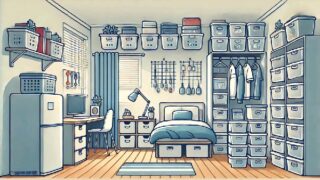 📦 収納力アップ！大学生の一人暮らしに便利な収納グッズ10選