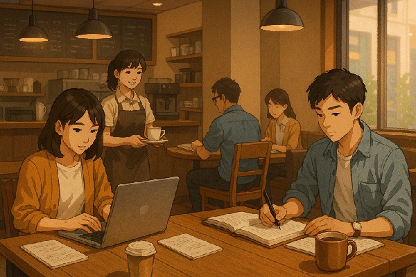 🧋 大学生のカフェ活用術：勉強もバイトも捗る“第三の場所”の選び方
