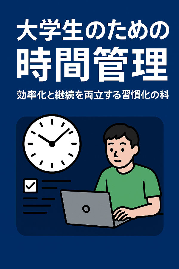 ⏱ 大学生のための“時間管理”実践術：効率化と継続を両立する習慣化の科学
